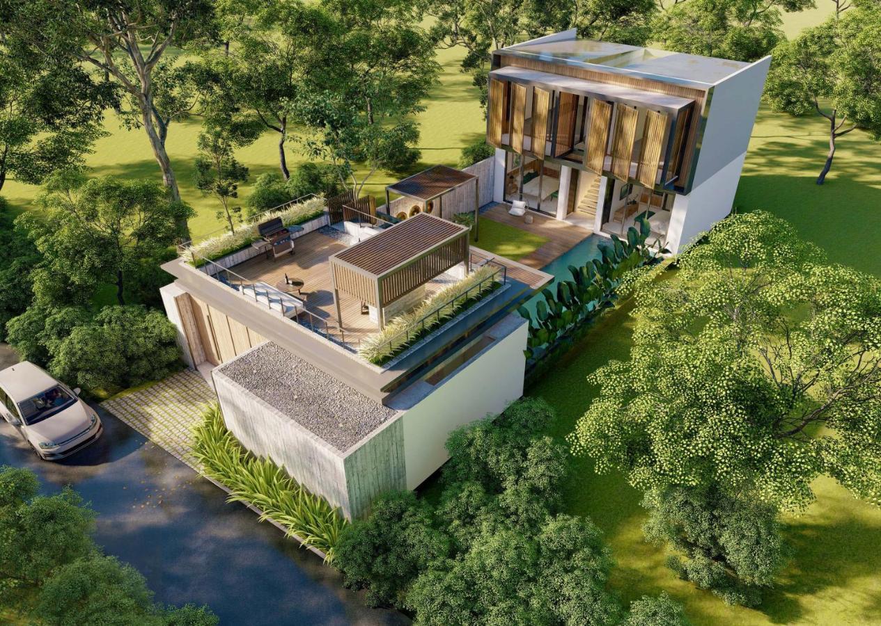 New 4 Bedroom 5 Min Walk To Berawa Beach Enclosed Livng Canggu Εξωτερικό φωτογραφία
