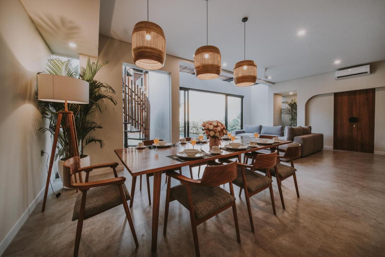 New 4 Bedroom 5 Min Walk To Berawa Beach Enclosed Livng Canggu Εξωτερικό φωτογραφία